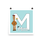 The Letter M Print