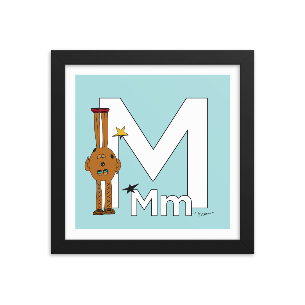 The Letter M Print