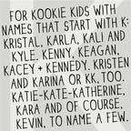 The MoMeMans® Nursery and Kid's Room Letter K Print by Monica Escobar Allen