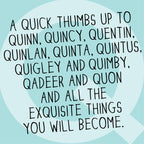 The Letter Q. The MoMeMans® by Monica Escobar Allen.