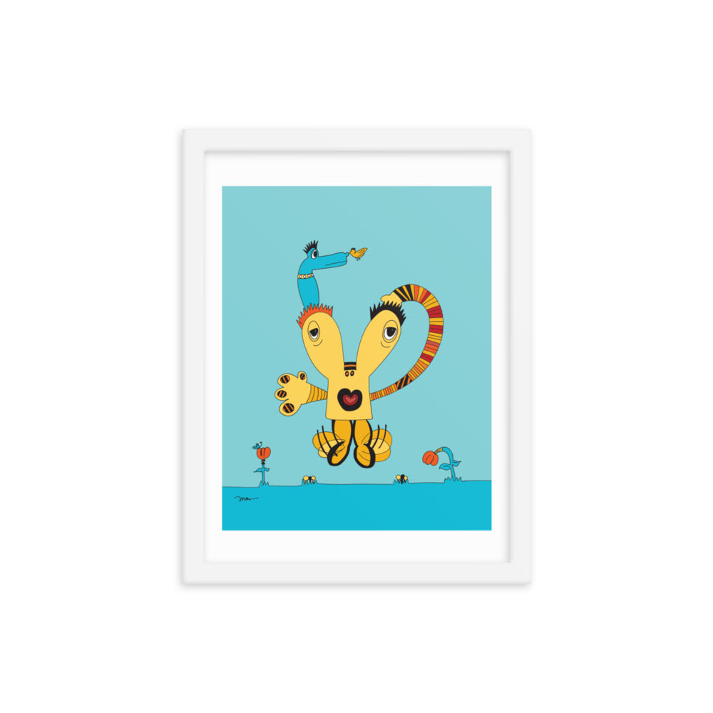 The MoMeMans® Dancipants 12x16 Print by Monica Escobar Allen