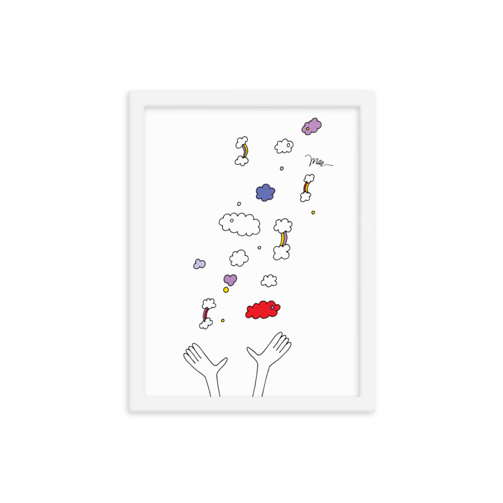 Throwing Rainbows Print