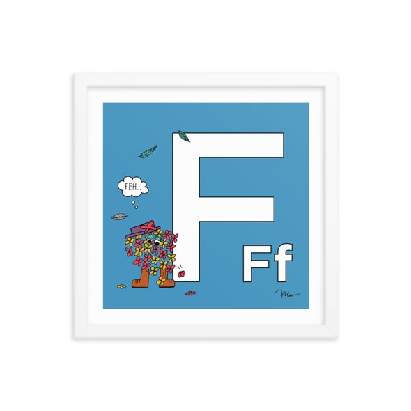 The Letter F Print