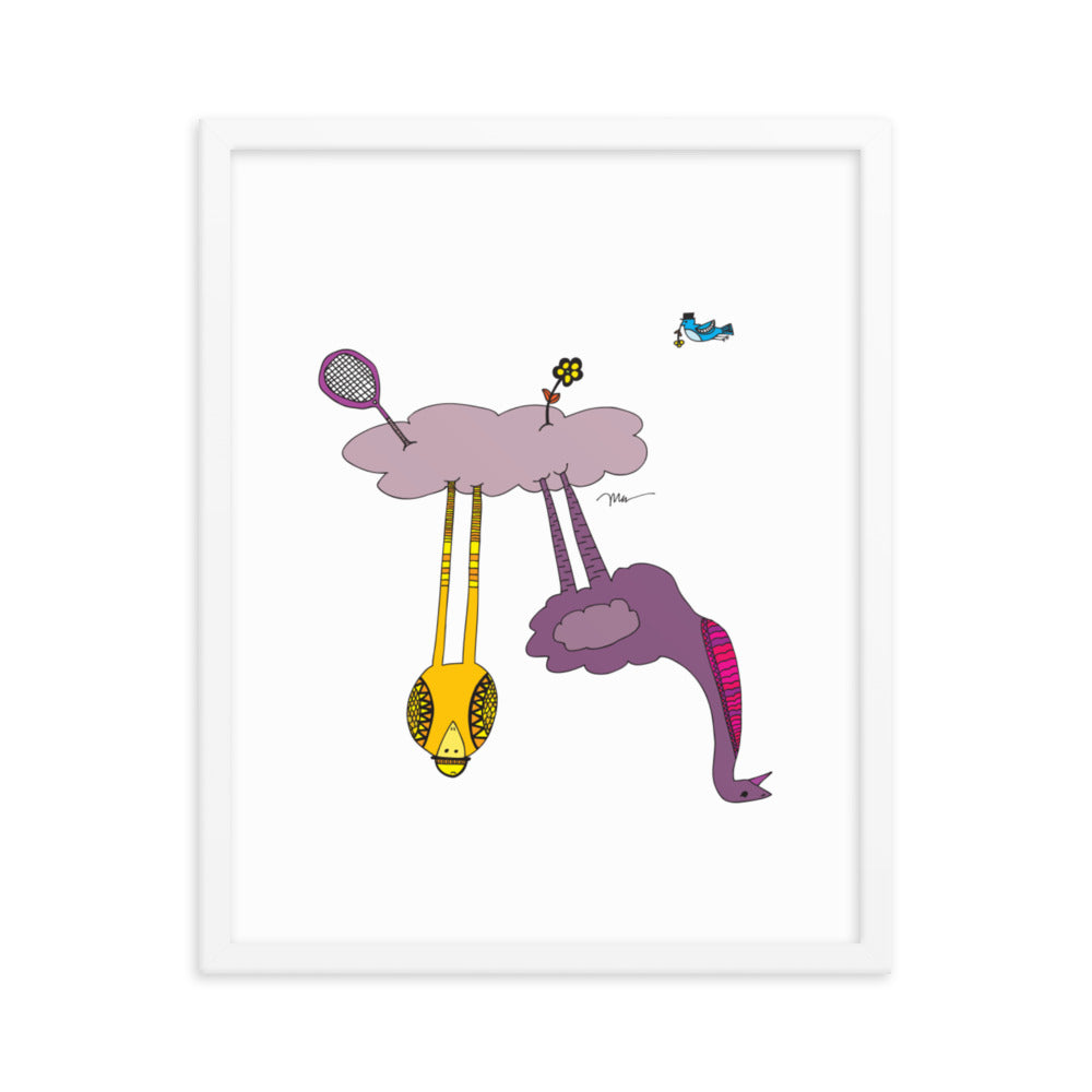 The Cloud Birds Print