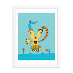 The MoMeMans® Dancipants 18x24 Print by Monica Escobar Allen