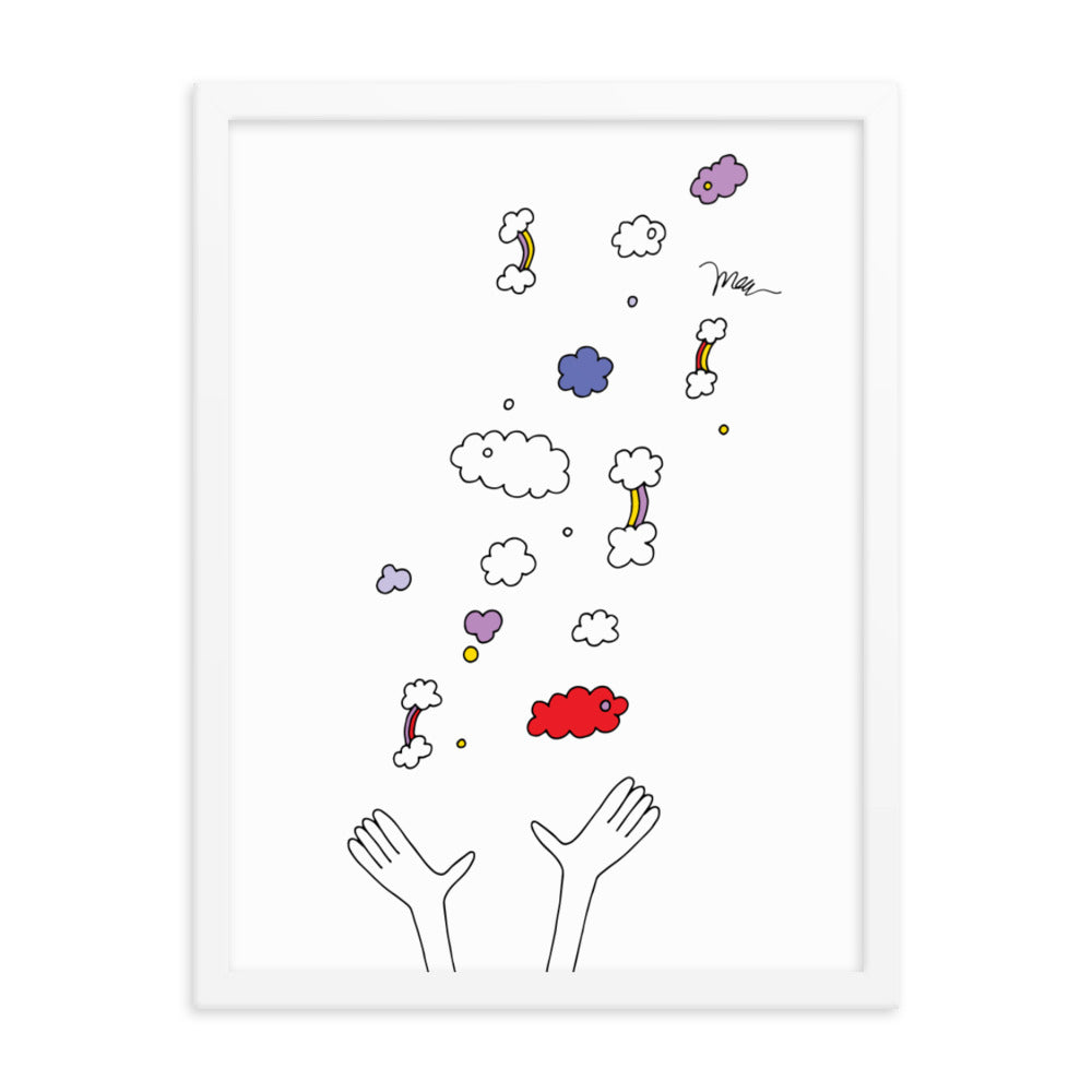 Throwing Rainbows Print