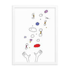 Throwing Rainbows Print