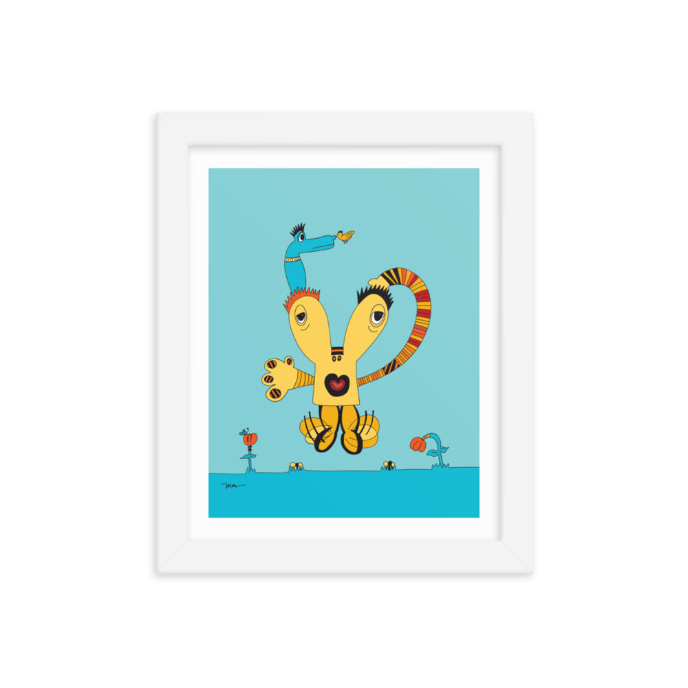 The MoMeMans® Dancipants 8x10 Print by Monica Escobar Allen