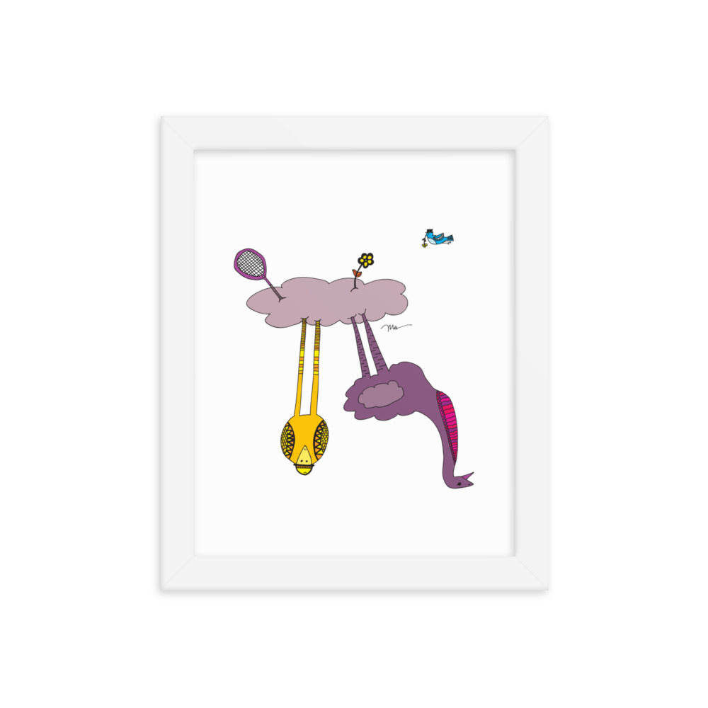 The Cloud Birds Print