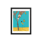 The MoMeMans® Treehouses Print by Monica Escobar Allen