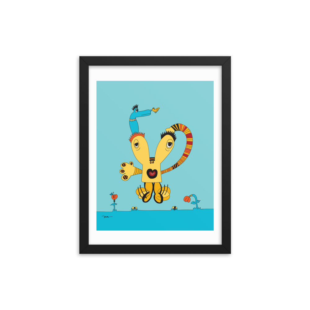 The MoMeMans® Dancipants 12x16 Print by Monica Escobar Allen