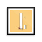 Letter I Print. The MoMeMans® Nursery and Kid's Room Alphabet Wall Art by Monica Escobar Allen