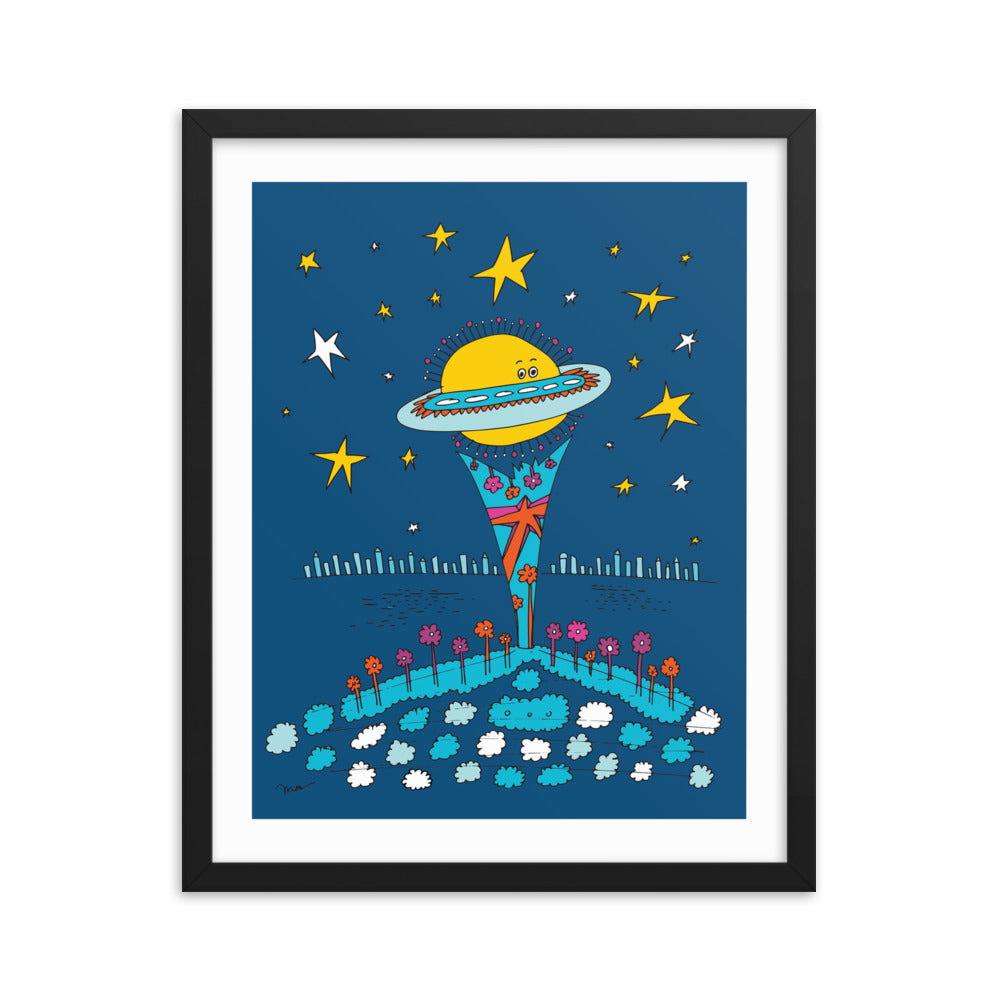 The MoMeMans® Iskra Print by Monica Escobar Allen
