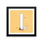 Letter I Print. The MoMeMans® Nursery and Kid's Room Alphabet Wall Art by Monica Escobar Allen