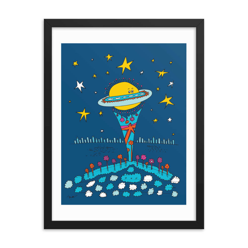 The MoMeMans® Iskra Print by Monica Escobar Allen