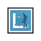 The MoMeMans™ The Letter L Print by Monica Escobar Allen